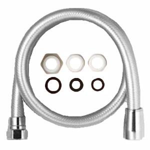 KVK 水栓 メタリックシャワーホース1.8m (パック無し) ZKF2B-180 KVK