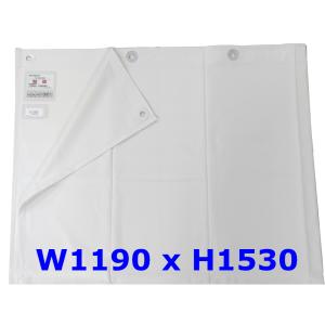 EKK791N3：￥3,980以上送料無料 TOTO正規品《在庫あり・送料無料》シャワーカーテン1100(旧品番EKK791N2)W1190mmxH1530mm