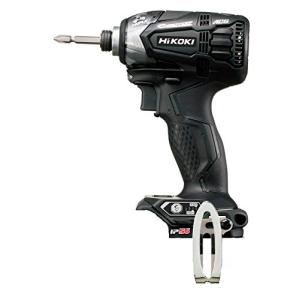 HiKOKIハイコーキ 旧日立工機 18V コードレス インパクトドライバー 充電式 ブラック 蓄電池充電器別売り WH18DDL2NN 本体の