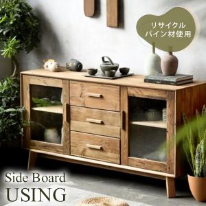 オープンシェルフ キャビネット 幅118cm 古材 楽天市場】オープンシェルフ 118 古木 古材 無垢材 アンティーク調