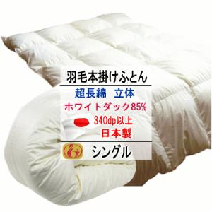 羽毛布団 ダブル 掛布団 ホワイトダウン エクセルゴールドラベル