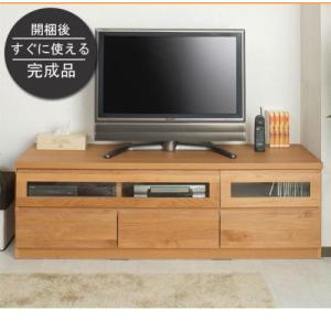 TVボード150幅　ナチュラル　国産品 完成品｜livingdays