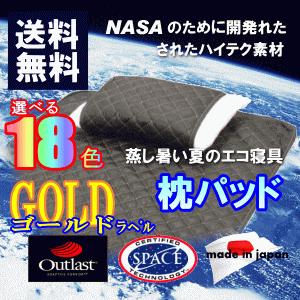 アウトラスト　枕パッド　2枚組　日本製　ゴールドラベル　冷感 MK