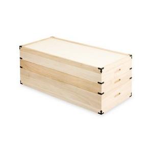 桐衣装箱 日本製 柿渋仕上げ 完成品 幅91cm 4段 着物収納 桐チェスト