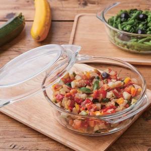 PYREX（パイレックス） ガラス 保存容器 耐熱ガラス フタつき 耐熱