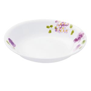 皿 白 白い皿 食器 白 CP-9426 コレールバイオレットミスト 深皿小J413-VM (AP)｜livingood