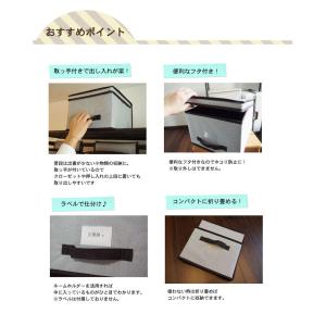 フタ付きストレイジボックス 幅30cm×奥行き...の詳細画像1
