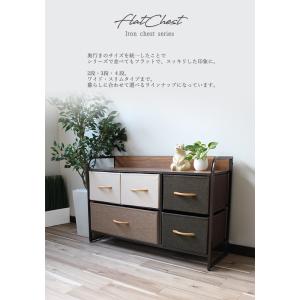 2段ワイドチェスト【Flat chest】幅8...の詳細画像1