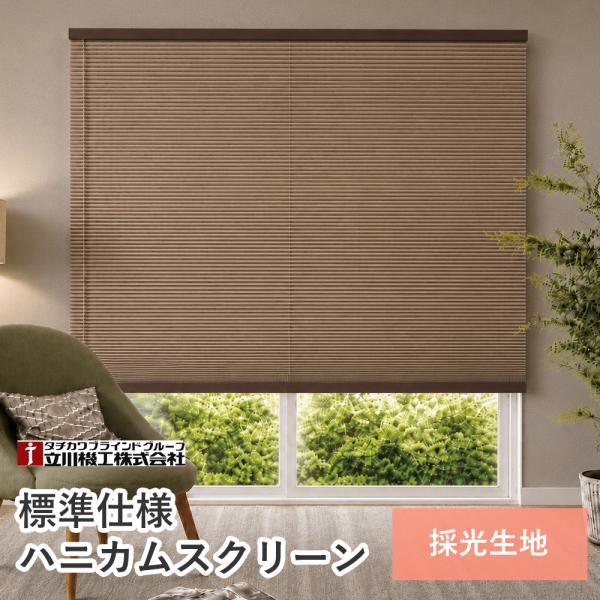 ハニカムスクリーン 【標準仕様 採光生地 幅51〜80×高さ11〜60cmの範囲】ハニカムシェード ...