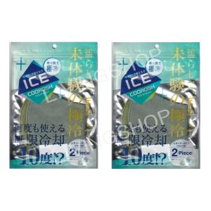 【2個セット】ICE COOROSH アイスクーロッシュ　冷感マスク　水＋風で極冷　レギュラーサイズ　各２枚×２点「衛生商品のためキャンセル不可」｜livingshop-akiyama