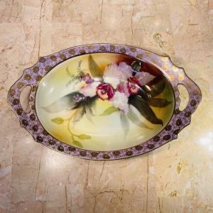 ノリタケ オールドノリタケ 風景画 プレート ハンドペイント