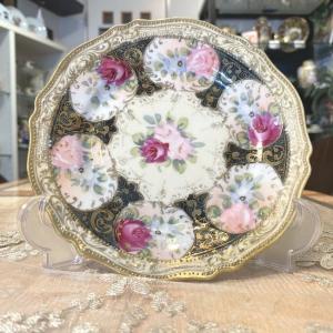 ノリタケ オールドノリタケ 風景画 プレート ハンドペイント