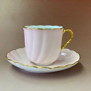 ノリタケ ダイヤモンドコレクション 金彩ピンク カップ ノリタケ ダイヤモンドコレクション 金彩ピンク カップ