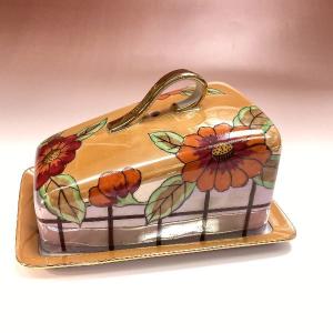 ノリタケ オールドノリタケ 金盛砂漠風景図香炉 ポプリ入れ マルキ印