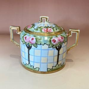 ノリタケ オールドノリタケ デコレディー ラスター彩 パウダーケース