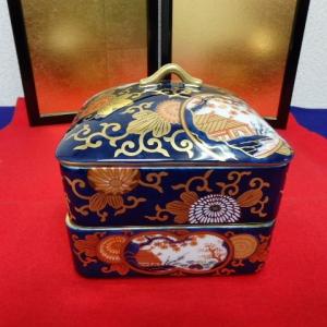 箸置き 賞美堂 有田焼 其泉 極錦金彩 古伊万里 箸置揃 5組セット