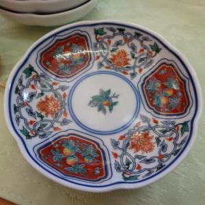 有田焼 賞美堂 其泉 極錦金彩古伊万里様式銘々皿揃15cm5枚組 得