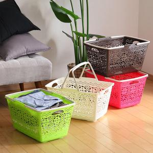 買い物カゴ 11L スモールサイズ ショッピングバスケット [ グレー ] 11