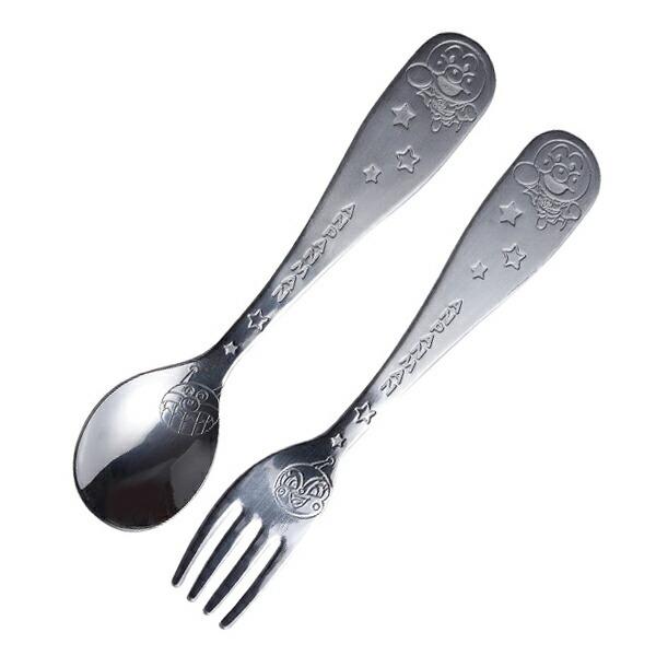 スプーン フォーク セット アンパンマン キャラクター 子供用 メタルスプーン・フォーク M ステン...