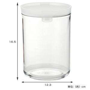 保存容器 アクリルキャニスター 円筒型 130...の詳細画像1