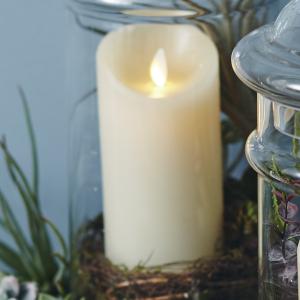 キャンドルライト 充電式 ルミナラ ティーライト 4個入り 充電器付き