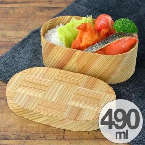 お弁当箱 1段 600ml 曲げわっぱ 日本製 網代 丸型 日本の弁当箱 木製