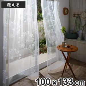 レースカーテン KUKKA VOILE クッカボイル 100x133cm スミノエ （ カーテン レース 既製品 1枚 シンプル ）｜livingut