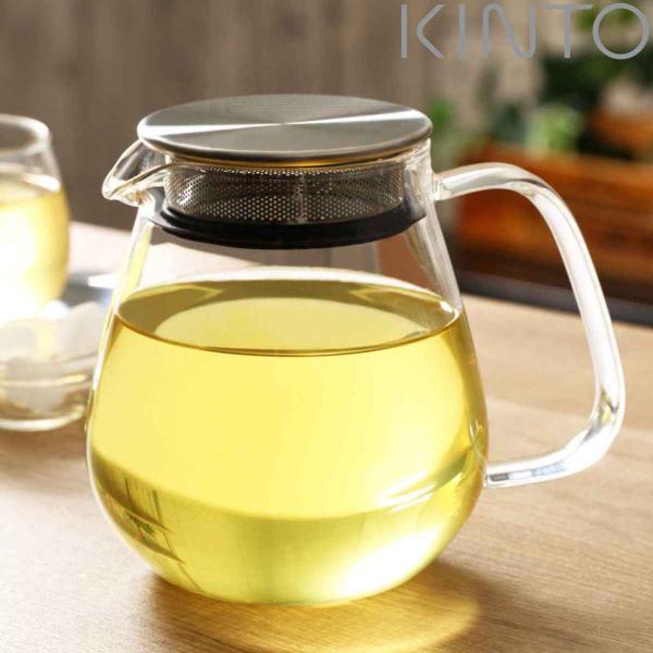 KINTO キントー UNITEA ワンタッチティーポット 720ml （ ユニティ 耐熱ガラス 食...
