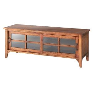 テレビ台 ローボード 天然木 レトロ調 Timber 幅150cm （ テレビラック
