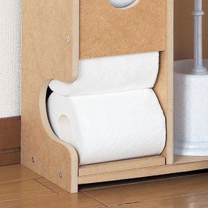 トイレ収納 トイレラック ワイド 扉付き ( ...の詳細画像5
