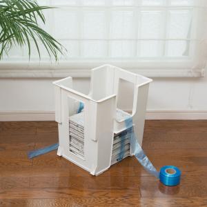 新聞 ストッカー 新聞受け ホワイト （ 新聞ラック 新聞ストッカー