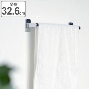 タオルハンガー ステンレス 粘着テープ付 全長3...の商品画像