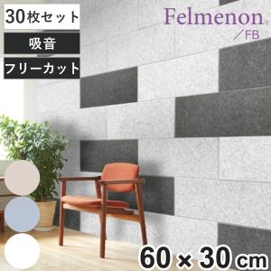 吸音材 吸音パネル フェルメノン 45度カット 60×30cm 吸音 防音 壁 