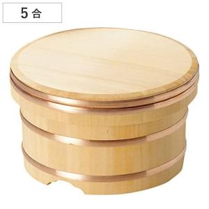 おひつ 1升 椹 のせびつ 直径27cm （ 木製 お櫃 天然木 さわら 吸湿