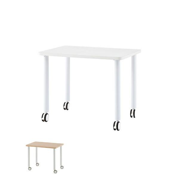 （法人限定） インナーテーブル　オフィスデスク　キャスター付　シンプルデザイン　幅80cm （ ワー...