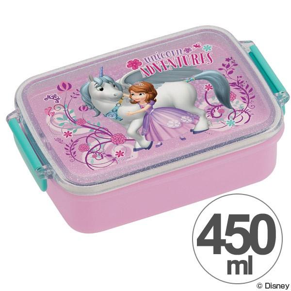 お弁当箱　角型　ちいさなプリンセスソフィア　450ml　子供用　キャラクター （ タイトランチボック...