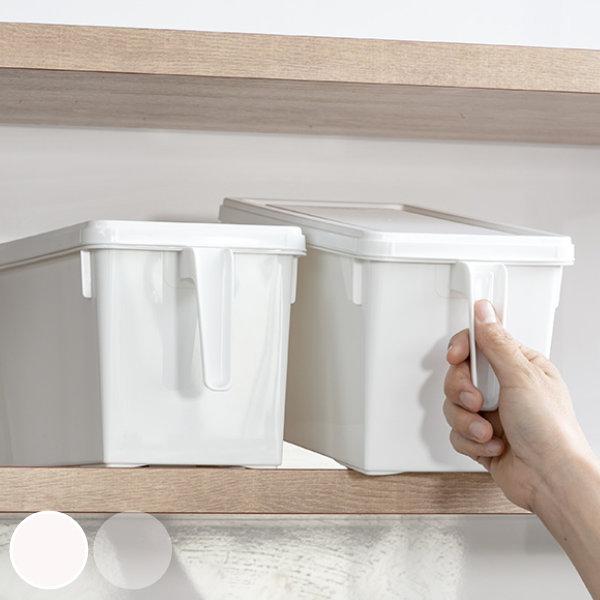 キッチン収納ケース ストックハンドルボックス フタ付き 幅15.7cm （ 収納ボックス 整理ケース...