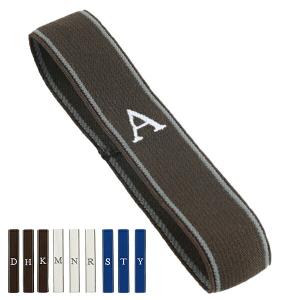 お弁当箱　ランチベルト　ゴムバンド　イニシャル　アルファベット