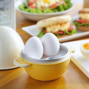 ゆで玉子調理器　レンジでかんたん　たまごじょうず （ ゆで卵調理器 ゆで玉子作り 電子レンジ用 ）