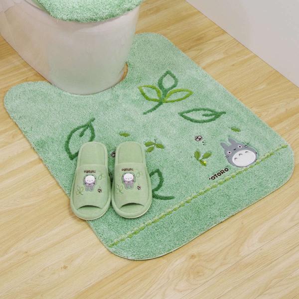 ロングトイレマット となりのトトロ もりのかぜ （ トトロ マット トイレ 足元 洗える トイレタリ...