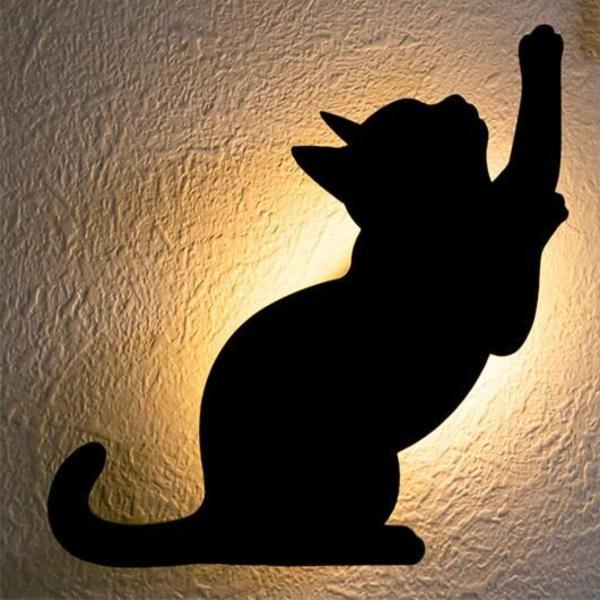 LEDライト Thats Light！ CAT WALL LIGHT かりかり （ 足元灯 LED ...
