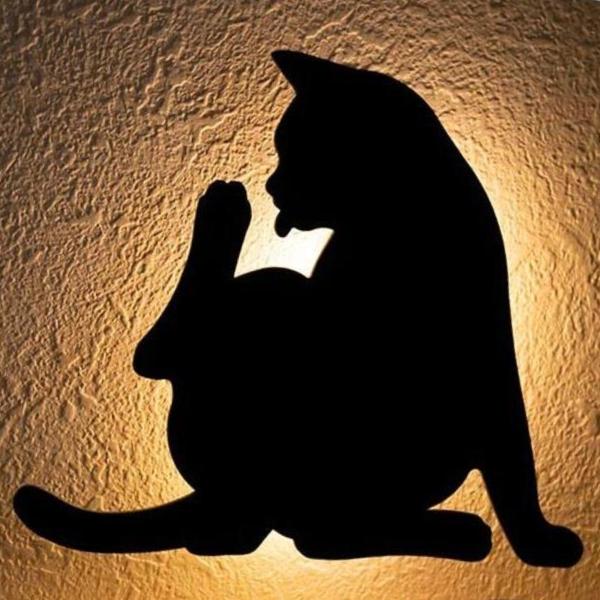 LEDライト Thats Light！ CAT WALL LIGHT けづくろい （ 足元灯 LED...