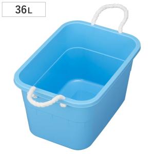 TONBO（新輝合成） タライ 60L ジャンボタライ 角型 水抜栓付 たらい