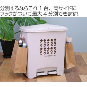 ゴミ箱 分別 エコペダルペール 40L 日本製...の詳細画像1