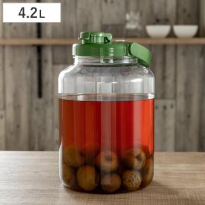梅酒容器 液体密封容器 R型 4.2L プラスチック製 （ 梅酒びん