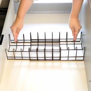 ディッシュスタンド 伸縮お皿収納ラック ( 伸...の詳細画像3
