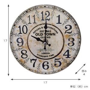 掛け時計 置き時計 卓上ガラス時計 ROUND...の詳細画像1