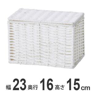ちどり産業 バスケット ハート型 小物入れ 約 幅14×奥行14×高さ7cm