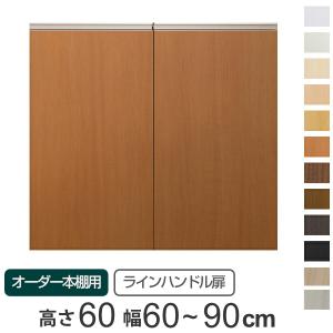 オーダー本棚用扉 高さ150cm 幅60-90cm type149.9 （ オーダーメイド