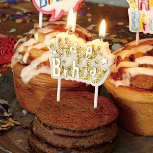 キャンドル ろうそく 誕生日 バースデーキャンドル バースデーケーキキャンドル ゴールド （ ローソク ロウソク ケーキ用 ）｜livingut